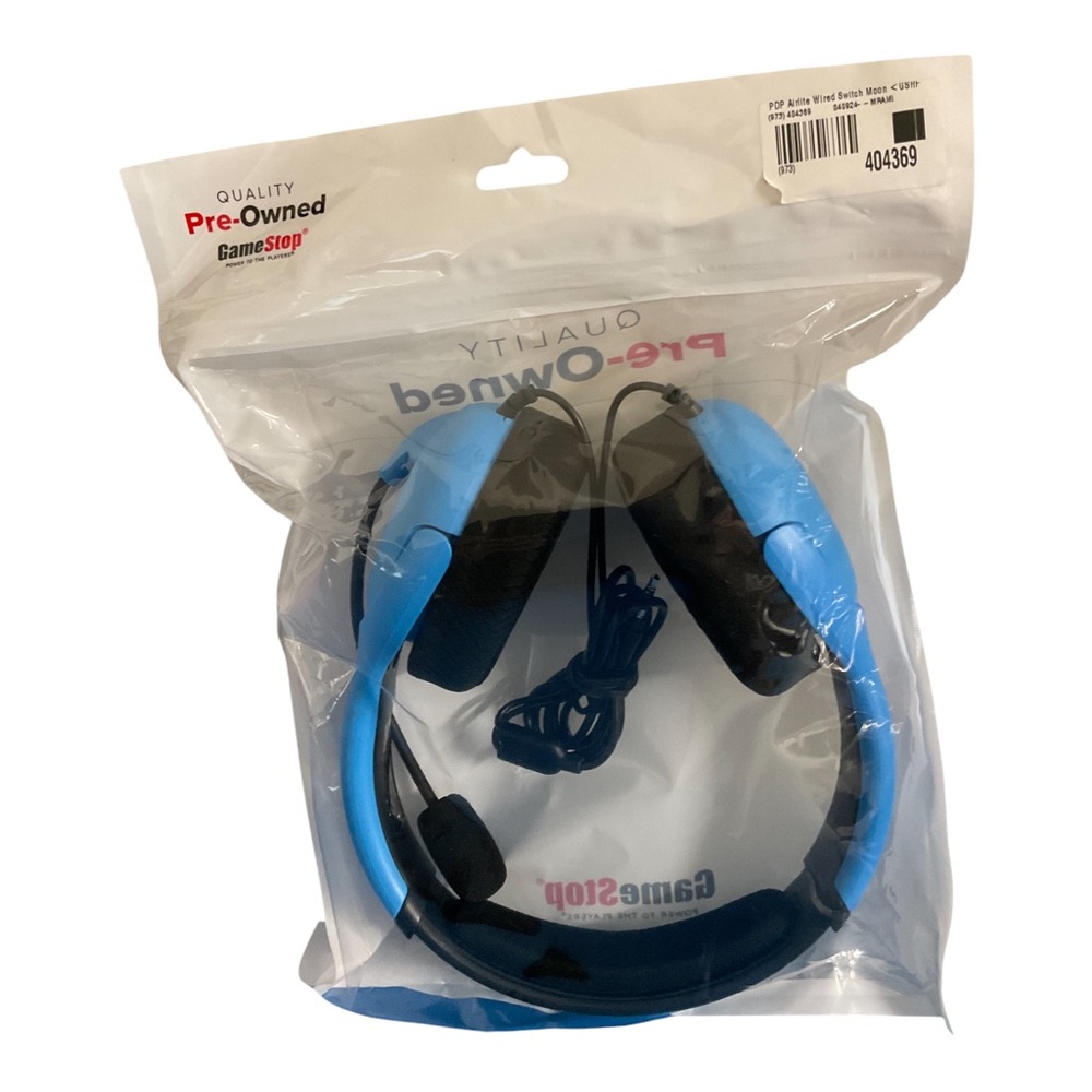 PDP Nintendo Switch AIRLITE Wired Gaming headset - Blue - Pre Owned